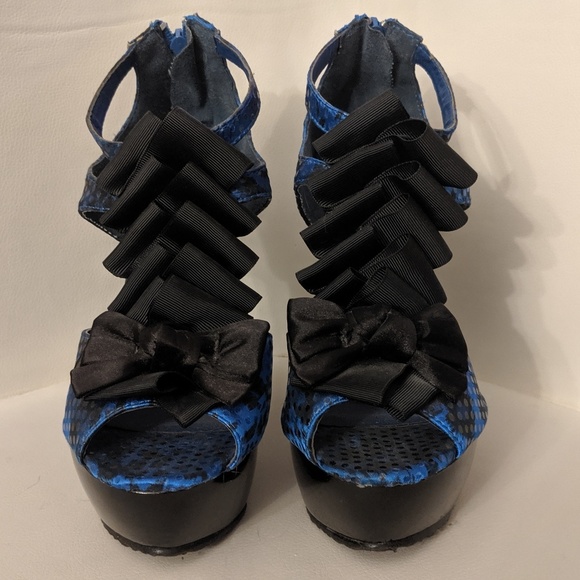 Funky chunky platform wedges - Picture 2 of 2